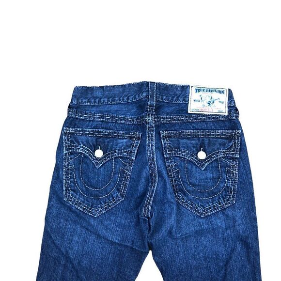 TRUE Religion Jeans Size 31 BOOT CUT Blue - Picture 2 of 13
